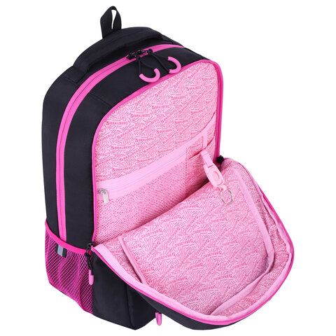 Рюкзак BRAUBERG MAIN, 2 отделения, 3 кармана, "Carton kitten", 38х26х17 см, 274398 - фото 7