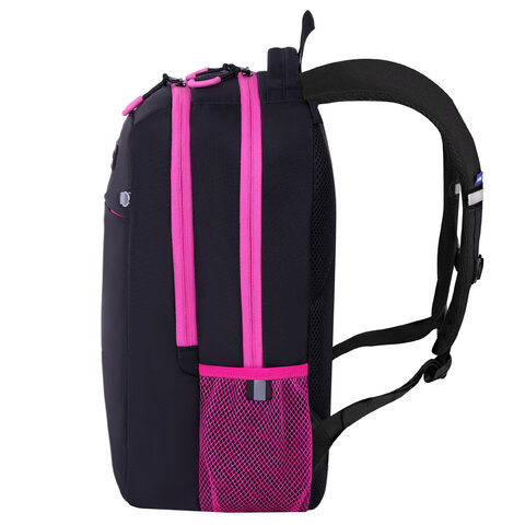 Рюкзак BRAUBERG MAIN, 2 отделения, 3 кармана, "Carton kitten", 38х26х17 см, 274398 - фото 3