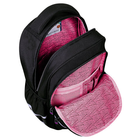 Рюкзак BRAUBERG MOTION, 2 отделения, 3 кармана, "Hidden kitty", 41х28х17 см, 274399 - фото 6