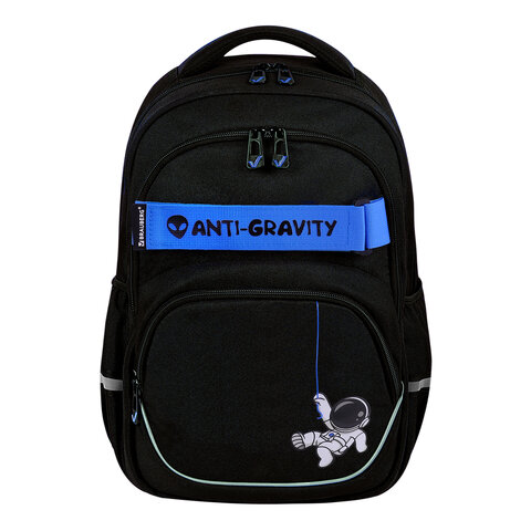 Рюкзак BRAUBERG MOTION, 2 отделения, 3 кармана, "Failing spaceman", 41х28х17 см, 274400 - фото 2