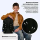 Рюкзак BRAUBERG MOTION, 2 отделения, 3 кармана, "Космонавт", 41х28х17 см, 274400