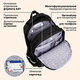 Рюкзак BRAUBERG SOFT, 2 отделения, 3 кармана, "Кот с характером", СВЕТЯЩИЙСЯ, 40х31х15 см, 274401