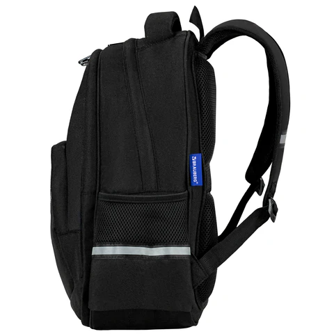 Рюкзак BRAUBERG SOFT, 2 отделения, 3 кармана, "Broken glass", СВЕТЯЩИЙСЯ, 40х31х15 см, 274402 - фото 3