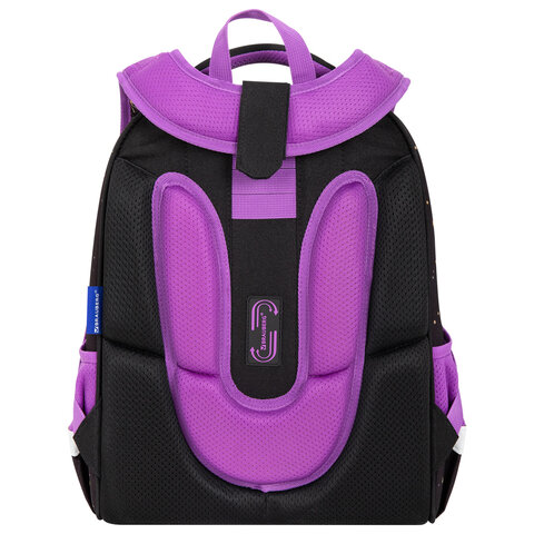 Ранец BRAUBERG ORIGINAL, 2 отделения, с брелком, "Galactic cat", 38х29х16 см, 274403 - фото 5