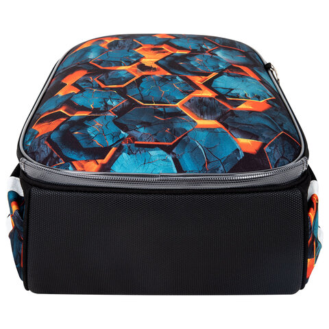 Ранец BRAUBERG ORIGINAL, 2 отделения, с брелком, "Hot spill", 38х29х16 см, 274405 - фото 7