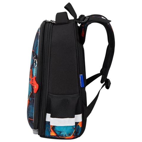 Ранец BRAUBERG ORIGINAL, 2 отделения, с брелком, "Hot spill", 38х29х16 см, 274405 - фото 3