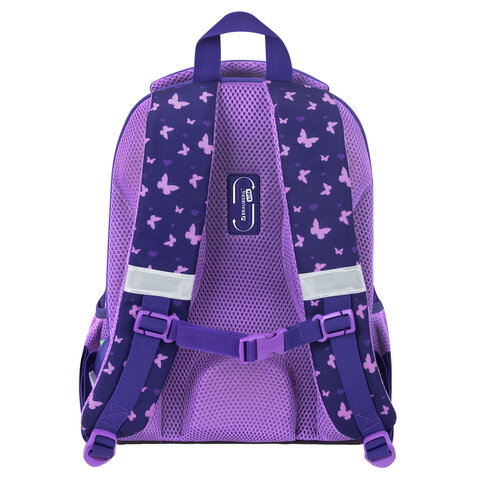 Ранец BRAUBERG KIDS START, 1 отделение, 2 кармана, "Chilling fox", 35х26х13 см, 274407 - фото 4