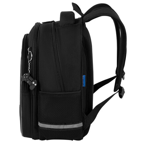 Рюкзак BRAUBERG PROFI, 2 отделения, с брелком, "Leather ball", 3D-панель, 36х27х19 см, 274416 - фото 3