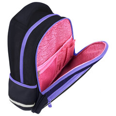 Рюкзак BRAUBERG OPTIMA, 2 отделения, с брелоком, &laquo;Сияющий котик&raquo;, 36&times;27&times;18 см, 274417