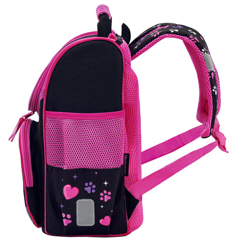 Ранец ПИФАГОР BASIC, 1 отделение, 3 кармана, эргономичная спинка, "Let's play", 35х28х18 см, 274419 - фото 3