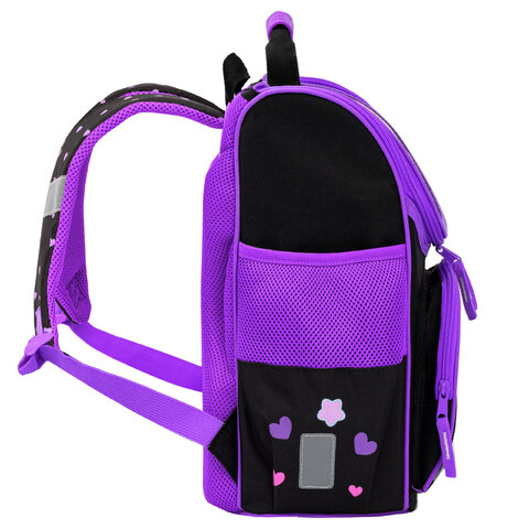 Ранец ПИФАГОР BASIC, 1 отделение, 3 кармана, эргономичная спинка, "Cheers", 35х28х18 см, 274420 - фото 4