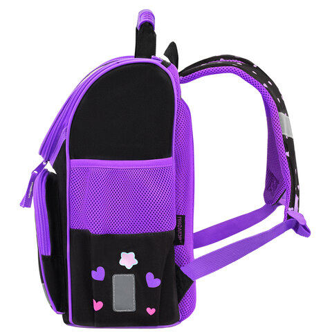 Ранец ПИФАГОР BASIC, 1 отделение, 3 кармана, эргономичная спинка, "Cheers", 35х28х18 см, 274420 - фото 3