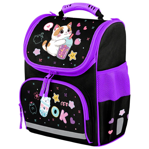 Ранец ПИФАГОР BASIC, 1 отделение, 3 кармана, эргономичная спинка, "Cheers", 35х28х18 см, 274420