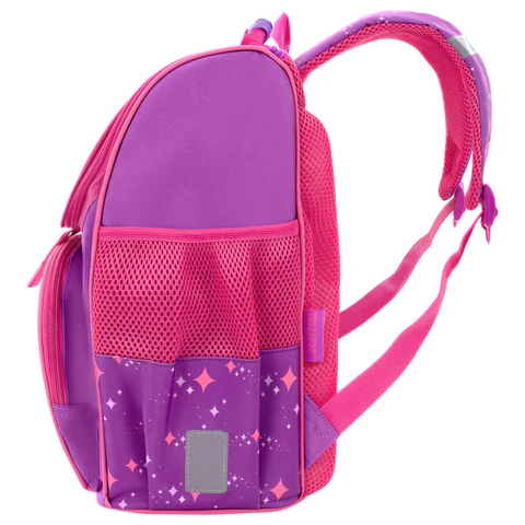 Ранец ПИФАГОР BASIC, 1 отделение, 3 кармана, эргономичная спинка, "Shining jewel", 35х28х18 см, 274421 - фото 4