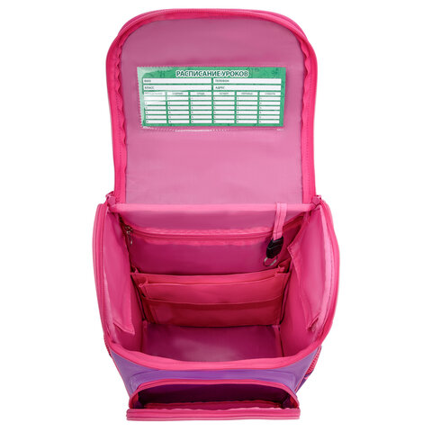 Ранец ПИФАГОР BASIC, 1 отделение, 3 кармана, эргономичная спинка, "Shining jewel", 35х28х18 см, 274421 - фото 7