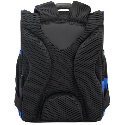 Ранец ПИФАГОР BASIC, 1 отделение, 3 кармана, эргономичная спинка, "Lightning car", 35х28х18 см, 274422 - фото 6