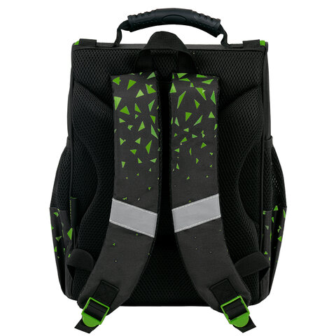 Ранец ПИФАГОР BASIC, 1 отделение, 3 кармана, эргономичная спинка, "Easy play", 35х28х18 см, 274424 - фото 5