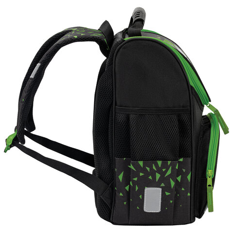 Ранец ПИФАГОР BASIC, 1 отделение, 3 кармана, эргономичная спинка, "Easy play", 35х28х18 см, 274424 - фото 4