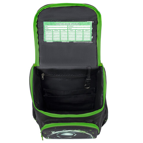 Ранец ПИФАГОР BASIC, 1 отделение, 3 кармана, эргономичная спинка, "Easy play", 35х28х18 см, 274424 - фото 7