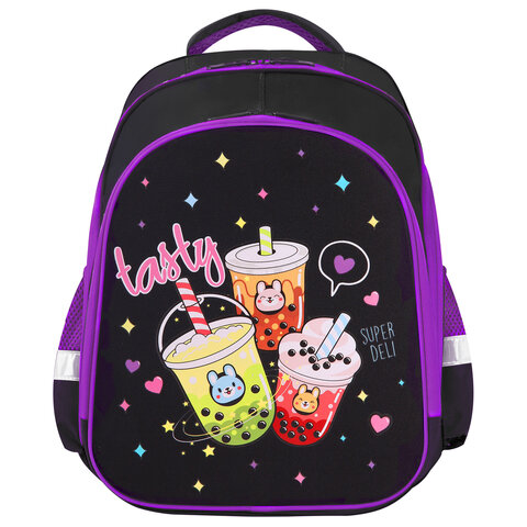 Ранец BRAUBERG KIDS STANDARD, 2 отделения, "Bubbleshake", 36х28х14 см, 274426 - фото 2