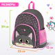Рюкзак BRAUBERG KIDS PLAY детский, 1 отделение, 3 кармана, "Серый котенок", 29х23х12 см, 274429