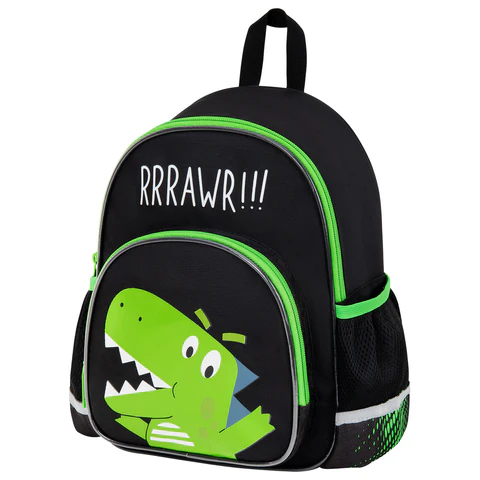 Рюкзак BRAUBERG KIDS PLAY детский, 1 отделение, 3 кармана, "Dino rawr", 29х23х12 см, 274430