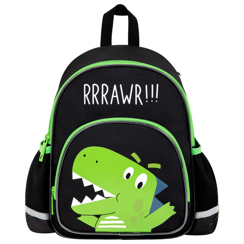Рюкзак BRAUBERG KIDS PLAY детский, 1 отделение, 3 кармана, "Dino rawr", 29х23х12 см, 274430 - фото 2