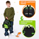 Рюкзак BRAUBERG KIDS PLAY детский, 1 отделение, 3 кармана, "Дино", 29х23х12 см, 274430