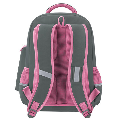 Рюкзак ЮНЛАНДИЯ COMPLETE с пеналом в комплекте, эрго-спинка, "Wonder cat", 42х29х14 см, 274431 - фото 4