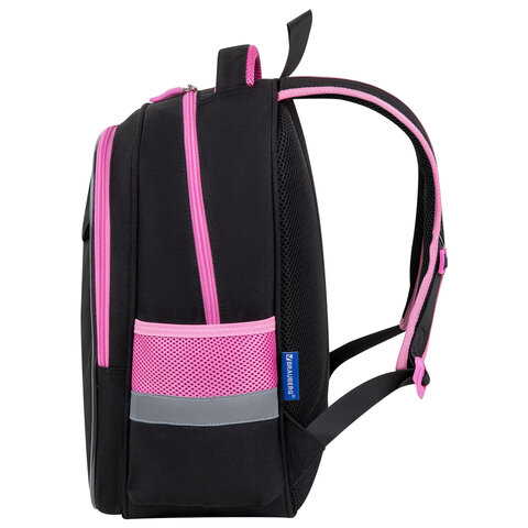 Рюкзак BRAUBERG FAVOUR, 2 отделения, 3 кармана, "Soaring butterfly", вышивка, 40х29х15 см, 274433 - фото 3