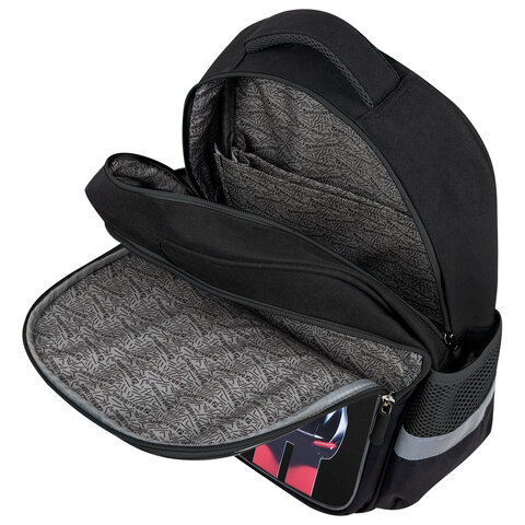 Рюкзак BRAUBERG FAVOUR, 2 отделения, 3 кармана, "Upright car", 40х29х15 см, 274434 - фото 6