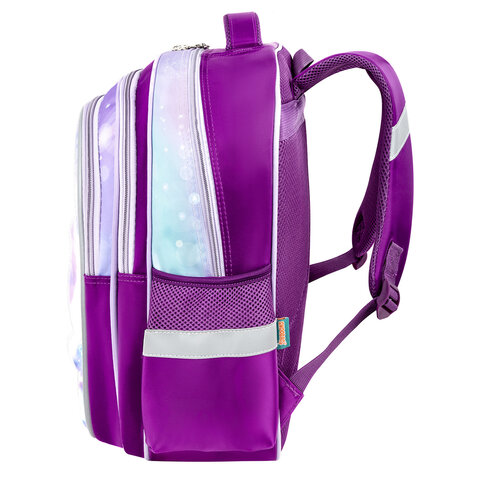 Рюкзак SNOOBAG (СНУБЭГ) FLOSSY, 2 отделения, 3 кармана, "Pensive kitty", 3D-панель, 40х28х18 см, 274441 - фото 3