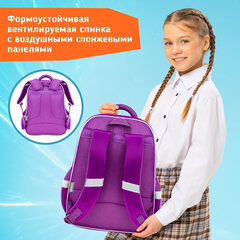 Рюкзак SNOOBAG (СНУБЭГ) FLOSSY, 2 отделения, 3 кармана, "Мечтатель", объемный дизайн, 40х28х18 см, 274441