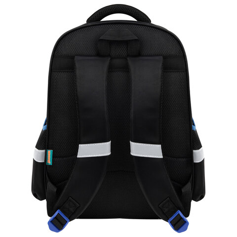 Рюкзак SNOOBAG (СНУБЭГ) FLOSSY, 2 отделения, 3 кармана, "Striped car", 3D-панель, 40х28х18 см, 274442 - фото 4