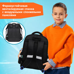 Рюкзак SNOOBAG (СНУБЭГ) FLOSSY, 2 отделения, 3 кармана, "Гонки", объемный дизайн, 40х28х18 см, 274442