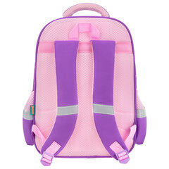 Рюкзак SNOOBAG (СНУБЭГ) MIND с пеналом в комплекте, 2 отделения, &laquo;Озорной котик&raquo;, 40&times;28&times;18 см, 274443