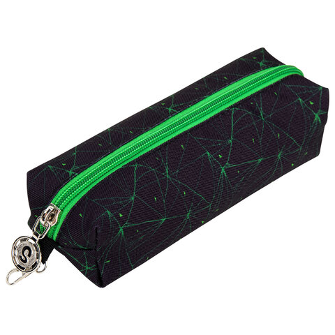 Рюкзак SNOOBAG (СНУБЭГ) MIND с пеналом в комплекте, 2 отделения, "Neon spider", 40х28х18 см, 274444 - фото 6