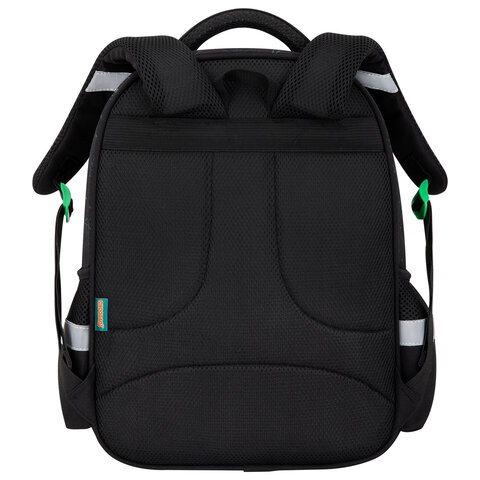 Рюкзак SNOOBAG (СНУБЭГ) MIND с пеналом в комплекте, 2 отделения, "Neon spider", 40х28х18 см, 274444 - фото 4