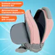 Рюкзак SNOOBAG (СНУБЭГ) PROACTIVE с кошельком, 2 отделения, "Улыбка", серо-розовый, 40х29х17 см, 274445