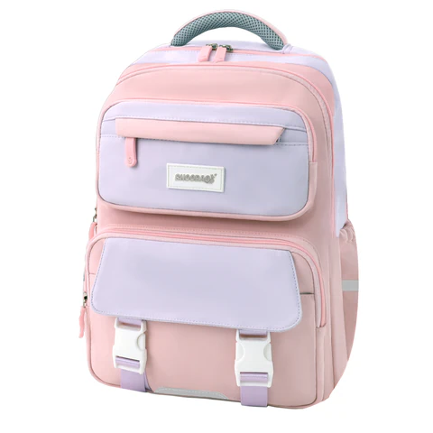 Рюкзак SNOOBAG (СНУБЭГ) PROACTIVE, 2 отделения, 7 карманов, Delicate, сиреневый, 40х29х17 см, 274446