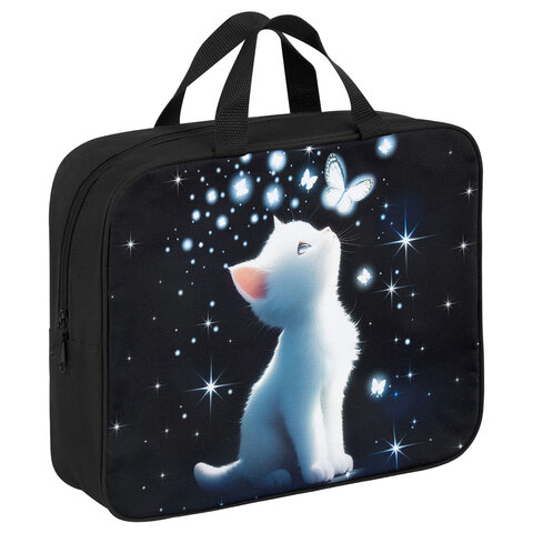 ����� �� ������ � ������� BRAUBERG �4, 1 ���������, ���������, 80 ��, "White kitten", 274503 �����