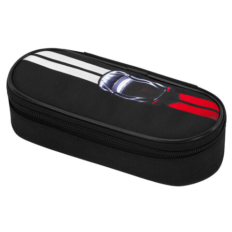 Пенал-футляр BRAUBERG, 1 отделение, органайзер, полиэстер, 22x9х5 см, "Upright car", 274586