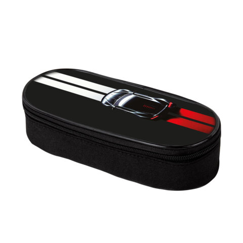 Пенал-футляр BRAUBERG, 1 отделение, органайзер, полиэстер, 22x9х5 см, "Upright car", 274586