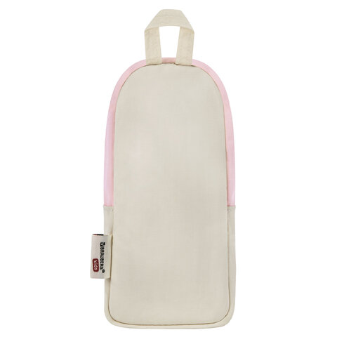 Пенал мягкий BRAUBERG KIDS, 1 отделение, с кармашком, полиэстер/ПВХ, Backpack, 22х10х7 см, 274590