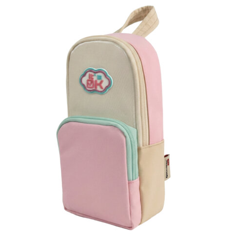 Пенал-рюкзак BRAUBERG KIDS, 1 отделение, ПВХ, "Backpack style", 274590