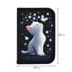 Пенал BRAUBERG, 1 отделение, полиэстер, 21х14 см, "White kitten", 274597