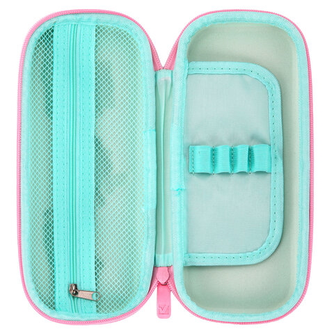 Пенал BRAUBERG, 1 отделение, 1 откидная планка, EVA, 22х10х5 см, "Милые коты", 274604 - фото 4