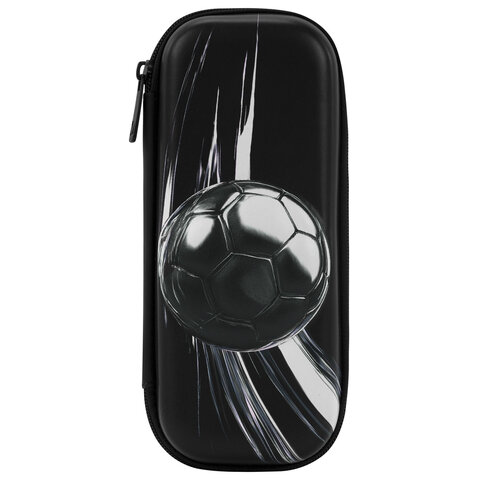 Пенал BRAUBERG, 1 отделение, 1 откидная планка, EVA, 22х10х5 см, "Metal ball", 274606 - фото 2