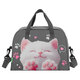 Сумка для занятий BRAUBERG KIDS с ручками, с плечевым ремнем, подкладка, 35x25x15 см, "Кот-мурлыка", 274629