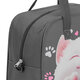 Сумка для занятий BRAUBERG KIDS с ручками, с плечевым ремнем, подкладка, 35x25x15 см, "Кот-мурлыка", 274629